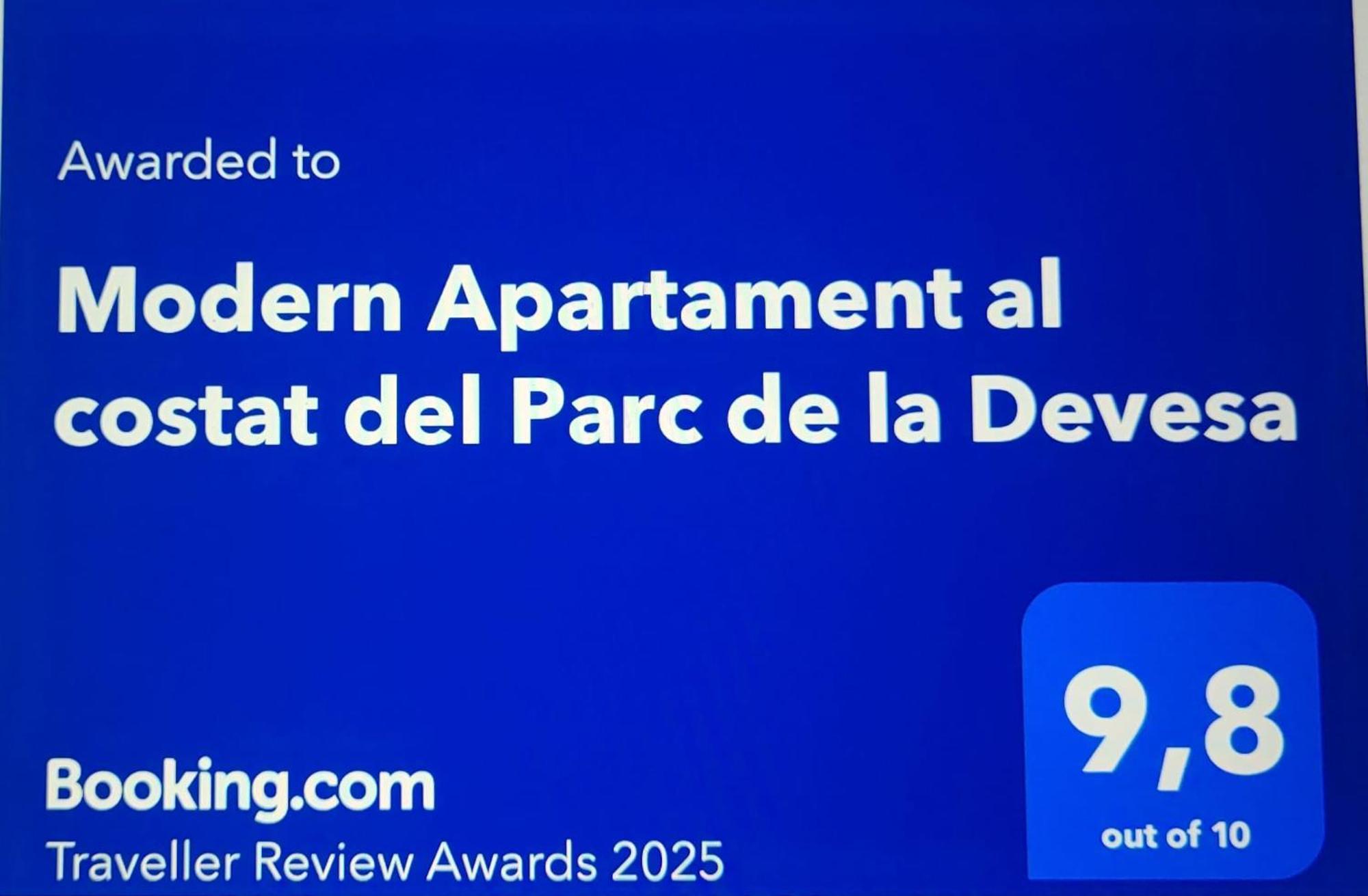 Modern Apartament Al Costat Del Parc De La Devesa Girona Exterior photo